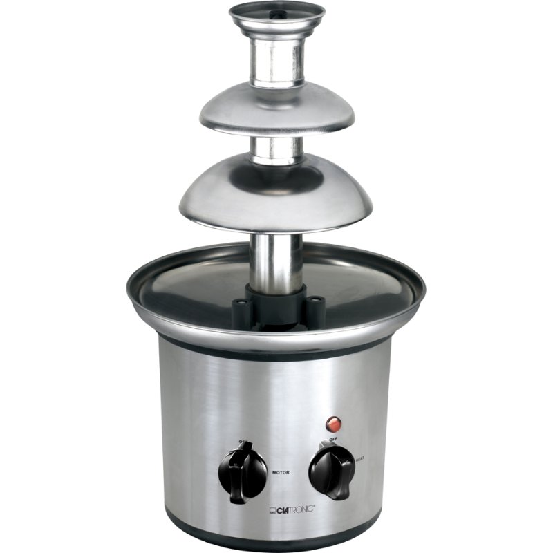 CLATRONIC fontaine à chocolat SKB 3248, acier inoxydable, 170 Watts